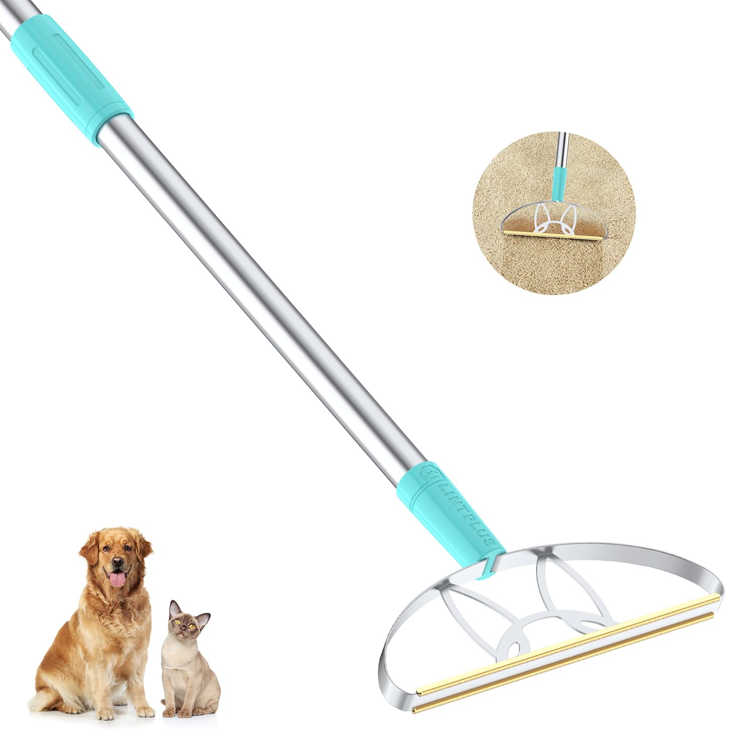 63“Ultra Long Carpet Rake by LINTPLUS