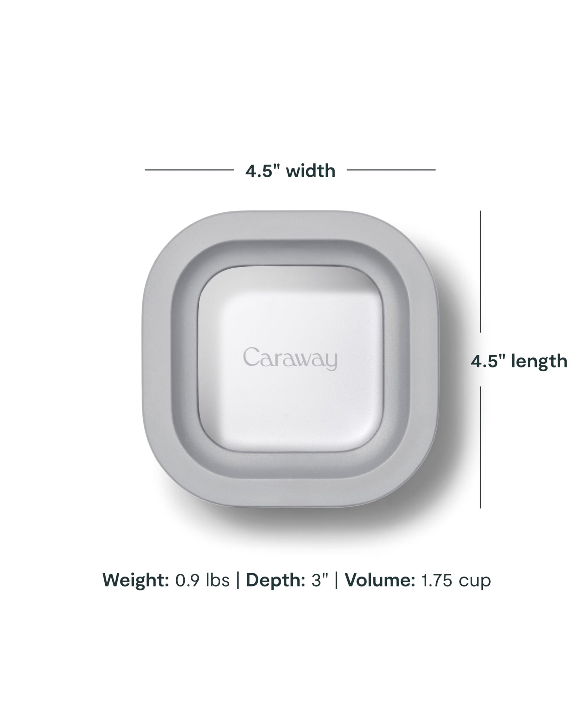 2 Piece Glass Food Storage Container Set (2 Count)