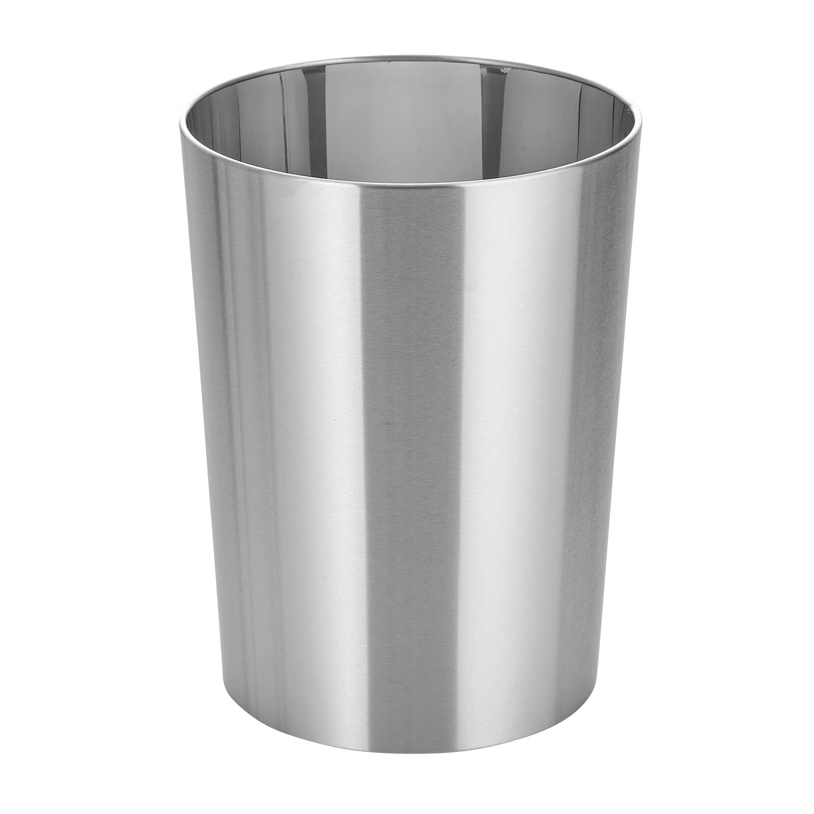 Stainless Steel Round Metal Trash Can