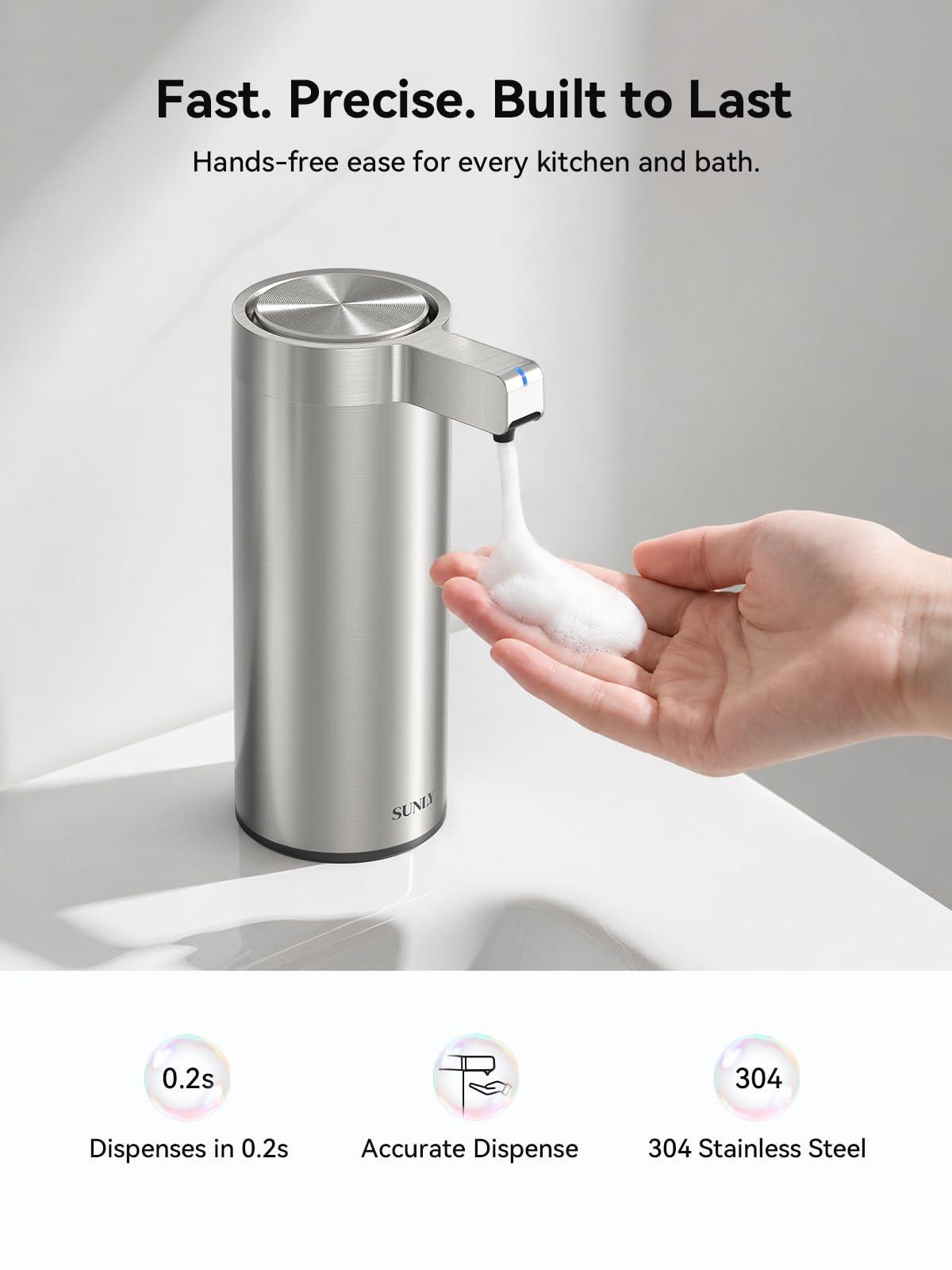Automatic Foaming Soap Dispenser Touchless