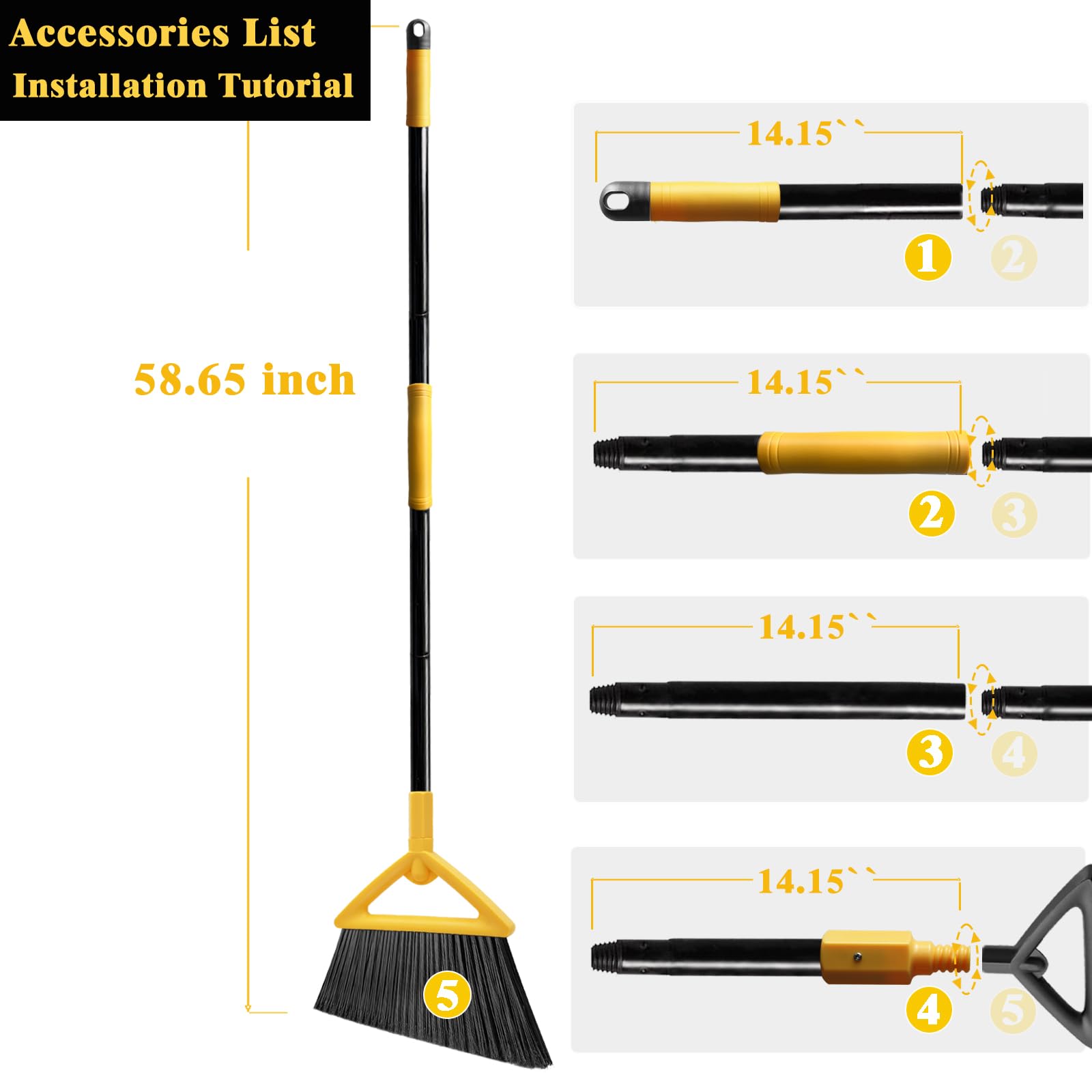 Heavy Duty Commercial Broom