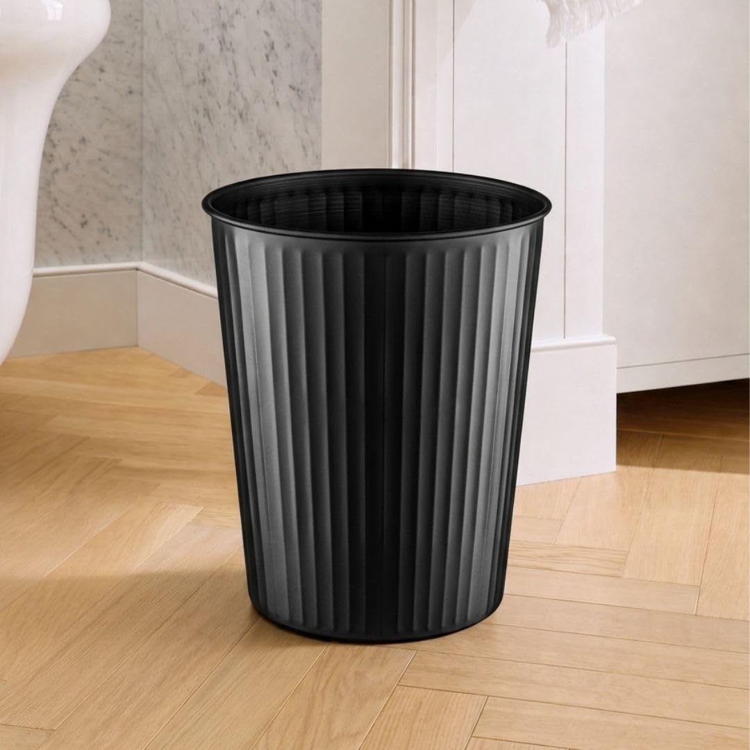 Metal Bathroom Trash Can