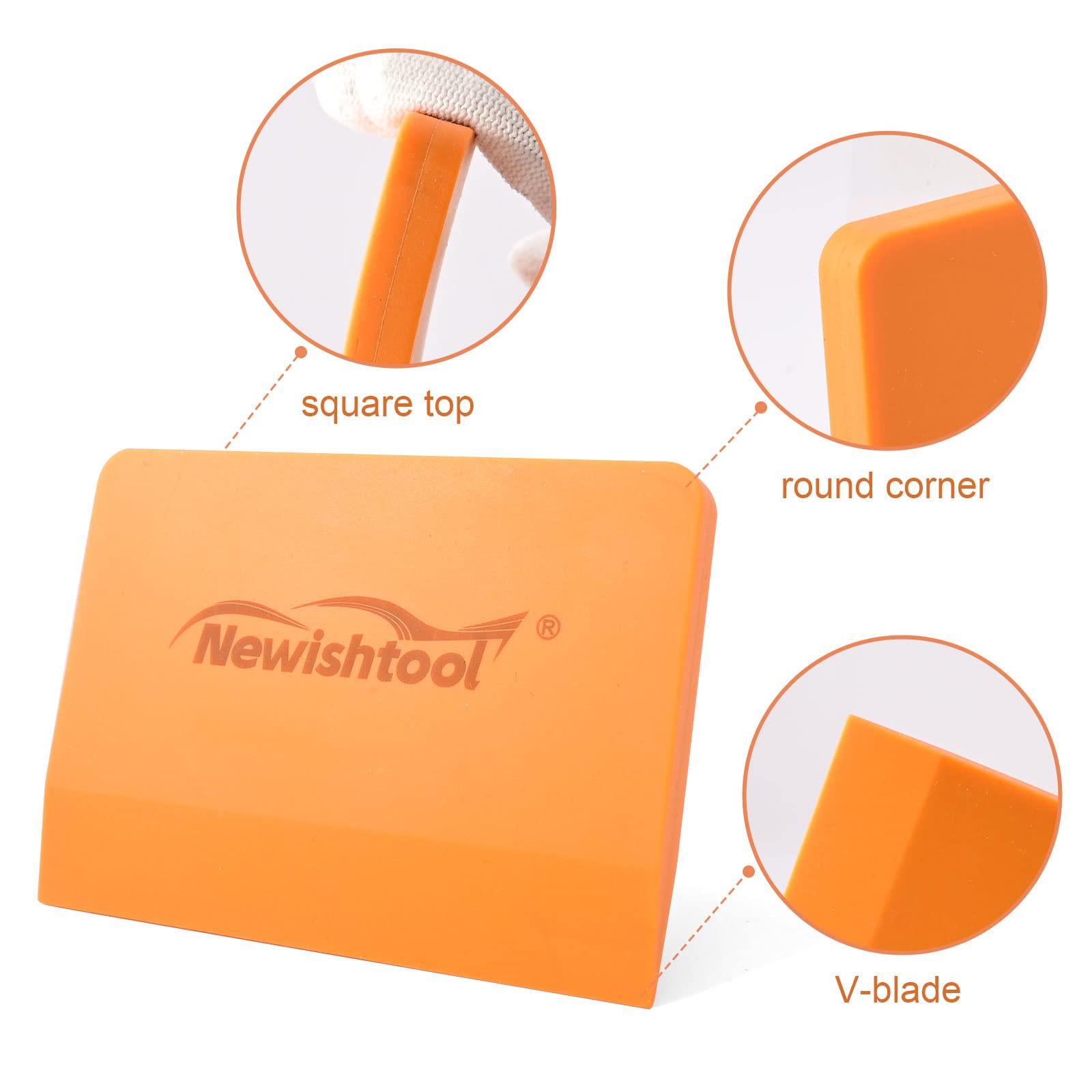 Soft Silicone Small Squeegee for Vinyl