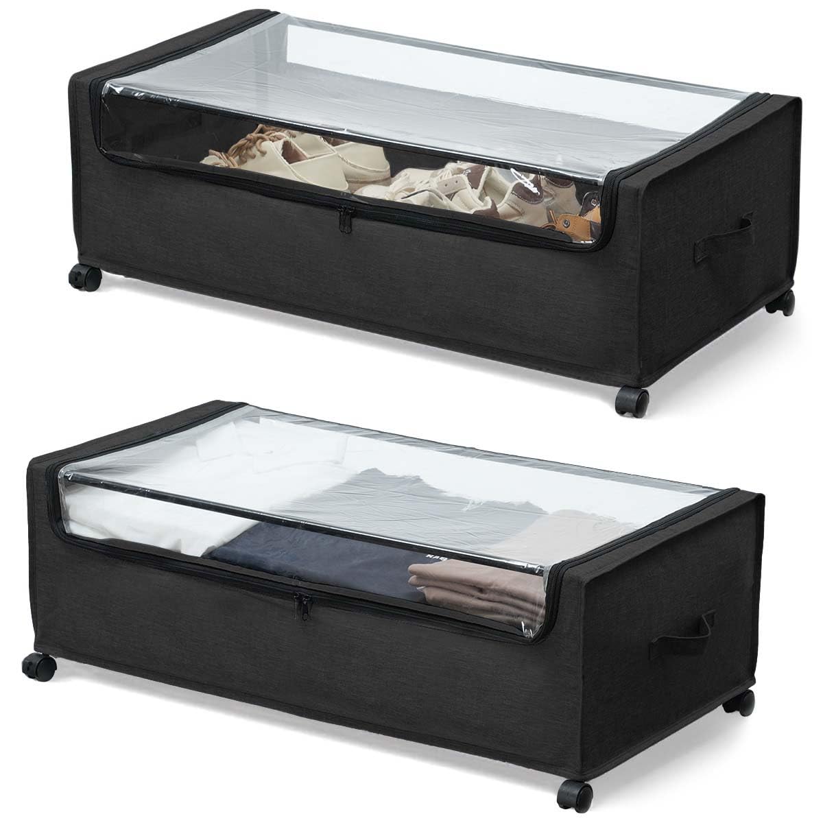 Under Bed Storage with Wheels