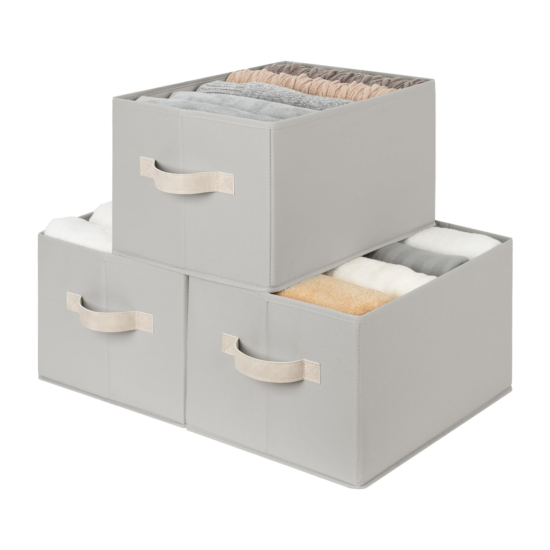 Closet Storage Bins (3 Count)