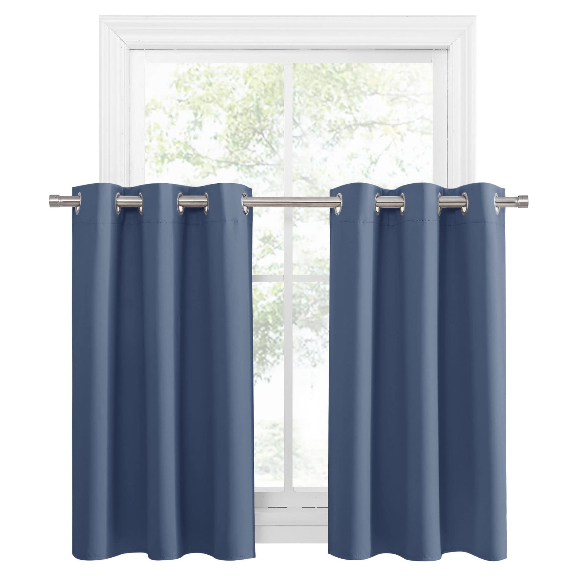 Small Curtains for Door Windows (2 Count)