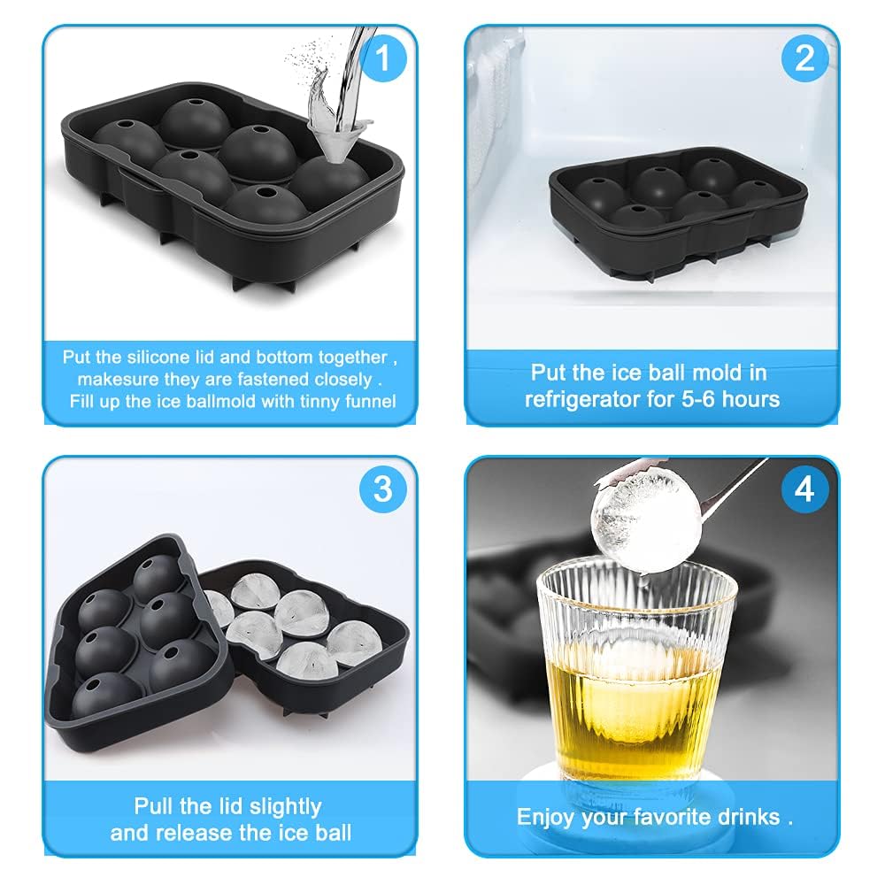 Silicone Round Ice Cube Mold
