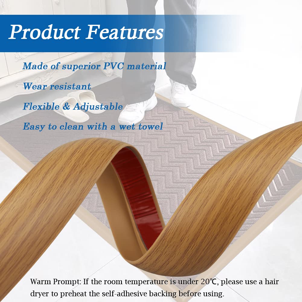 Carpet Transition Strip Self Adhesive Floor Transition Strip