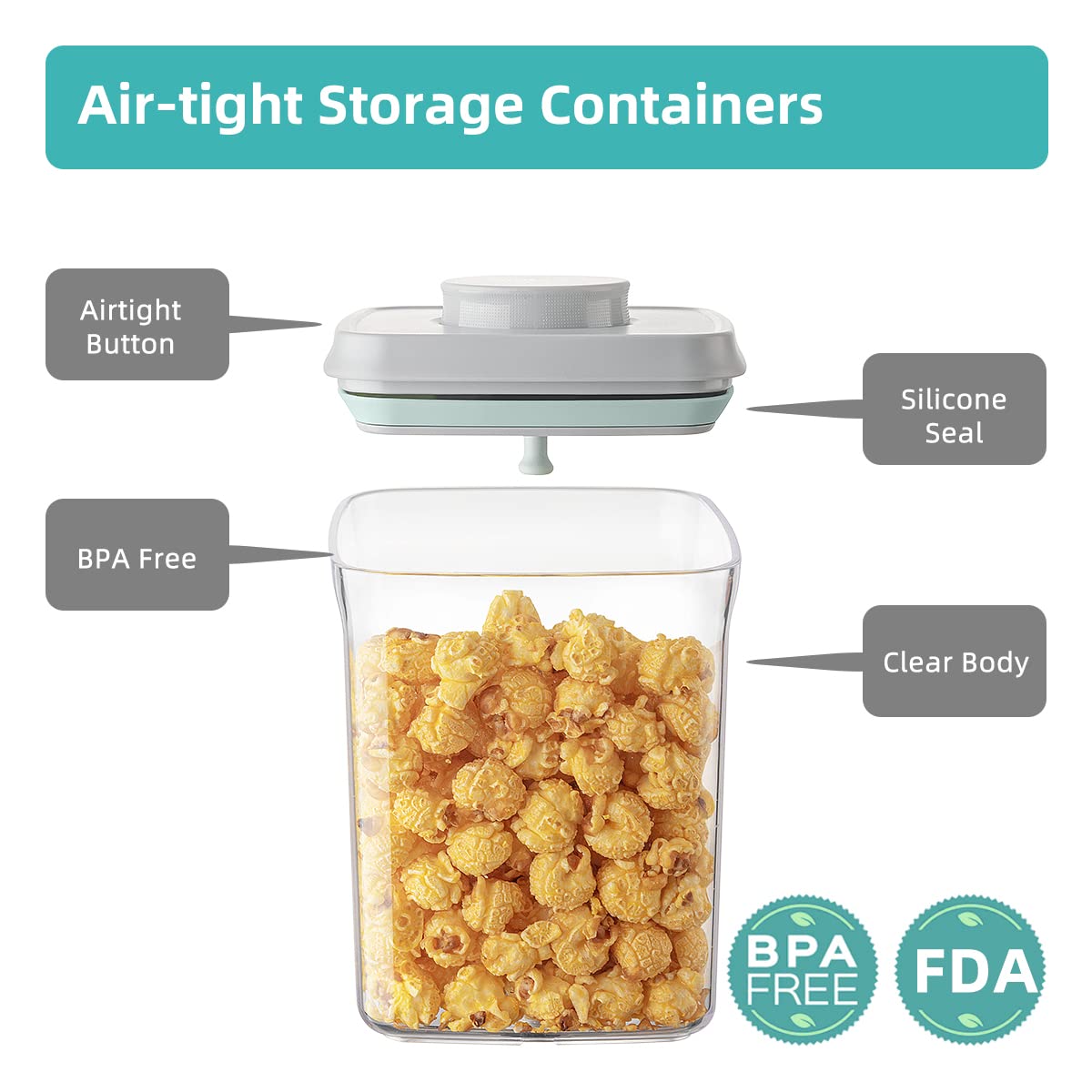 Airtight Container Set (4 Count)