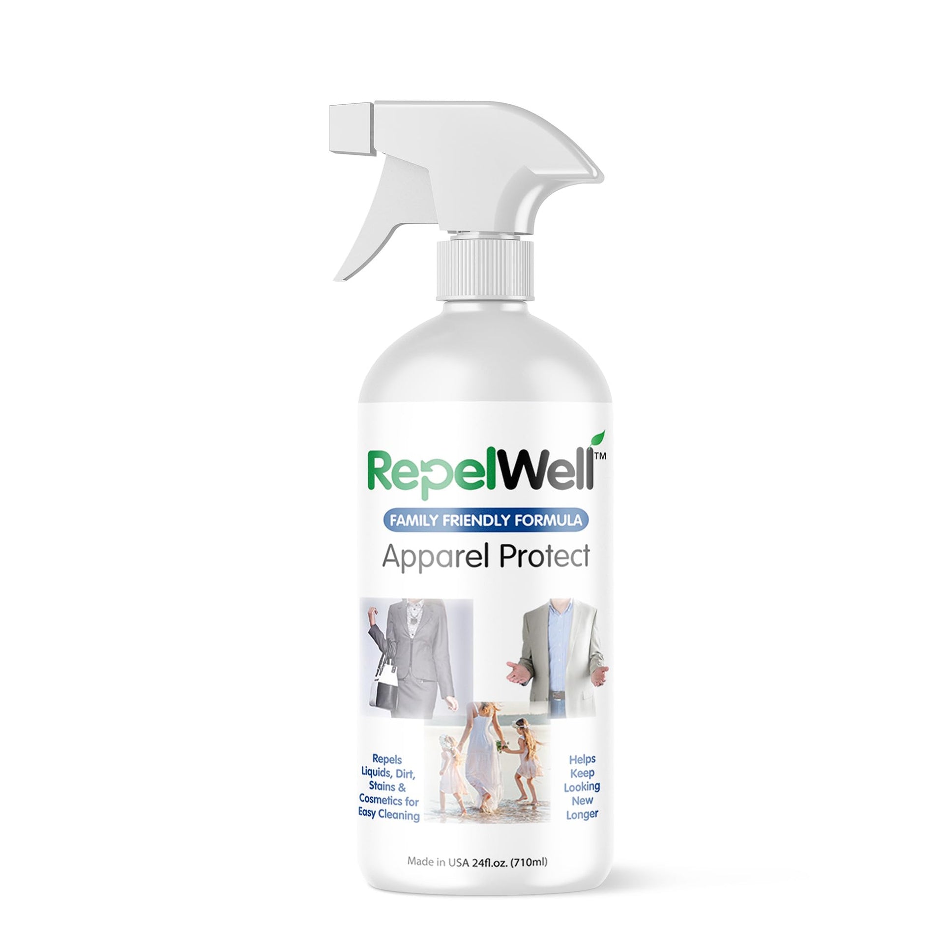Non Toxic Fabric Protector Spray for Clothing & Apparel (24 Fl Oz)