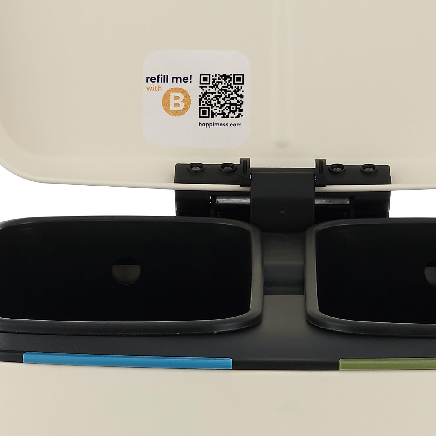 Marco 10.6 Gal Double Bucket Step Trash Can