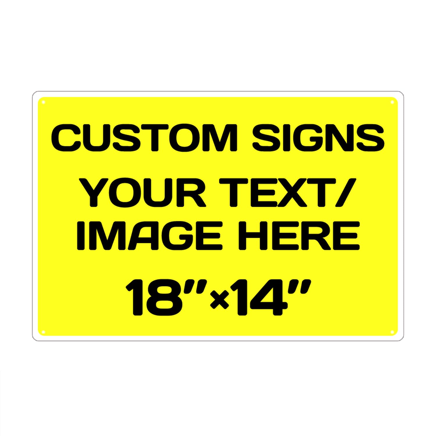 Personalized signs