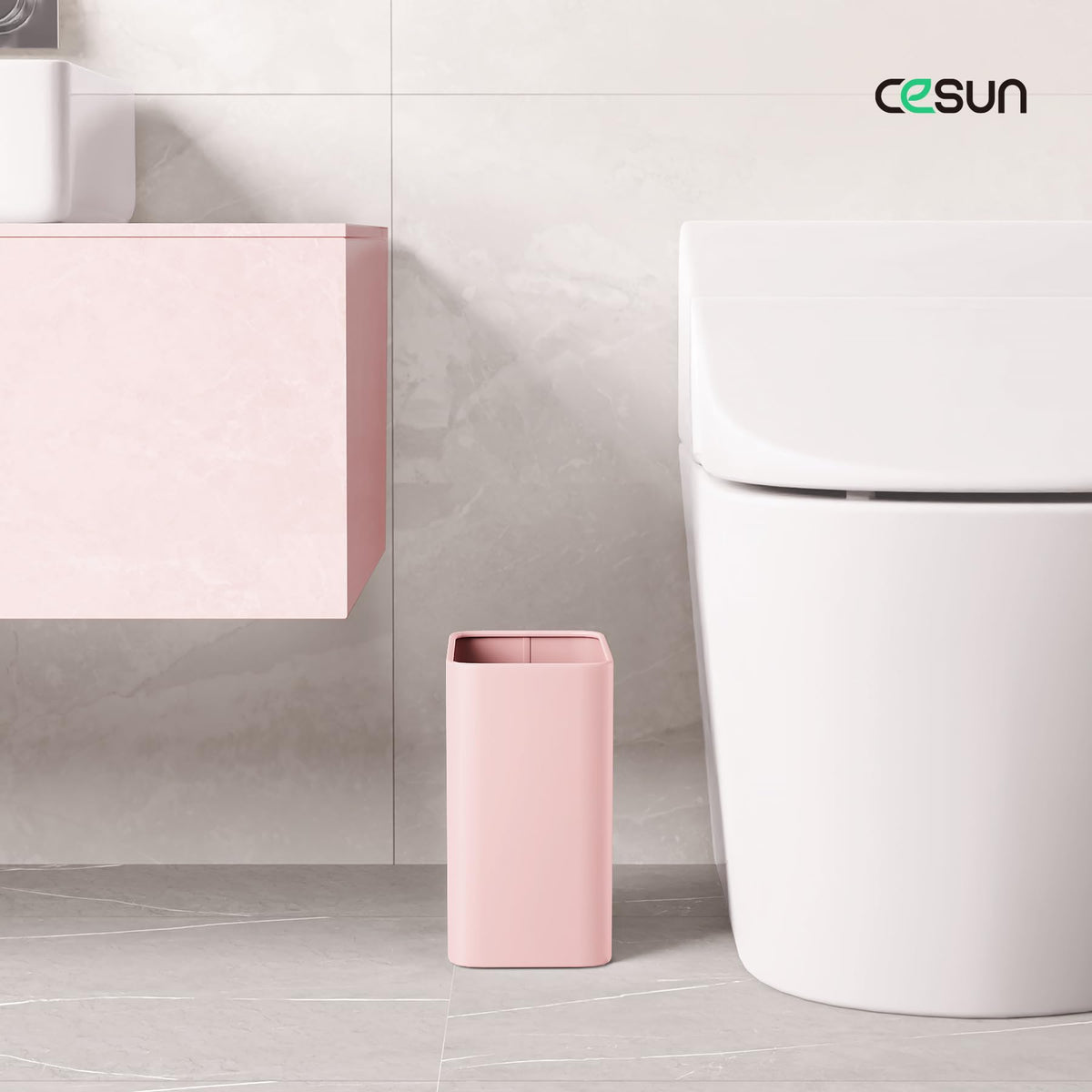 Small Bathroom Trash Can