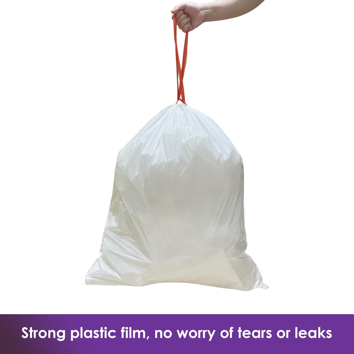13 Gallon Tall Kitchen Trash Bags (200 Count)