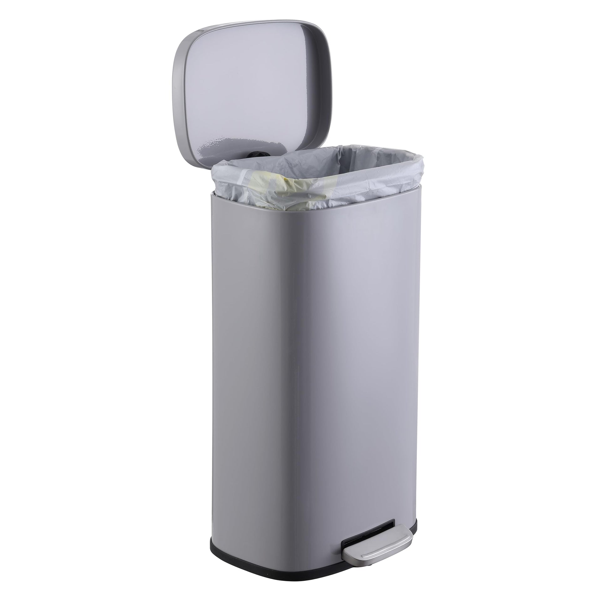 Curtis 8 Gal Step Trash Can Soft Close 25"