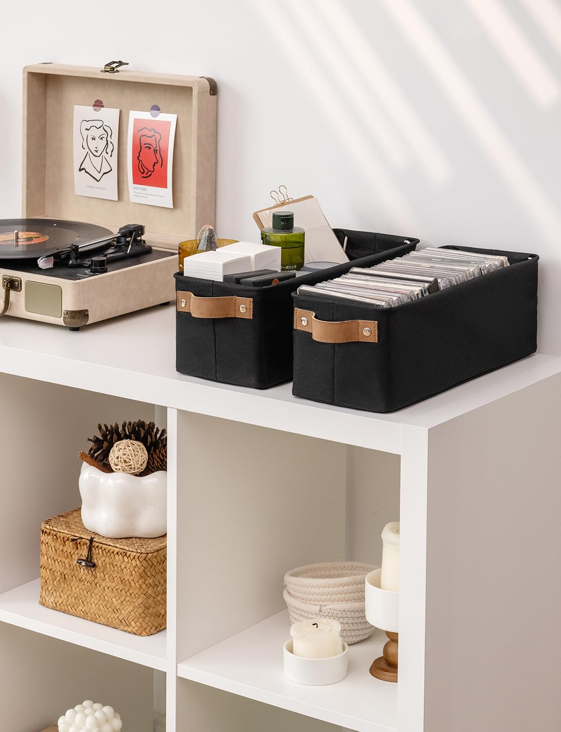 Narrow Storage Bins (2 Count)