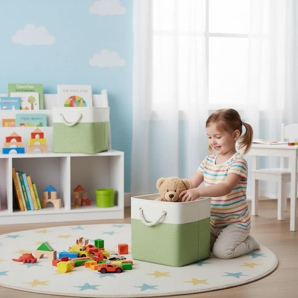 Cube Storage Bins (6 Count)