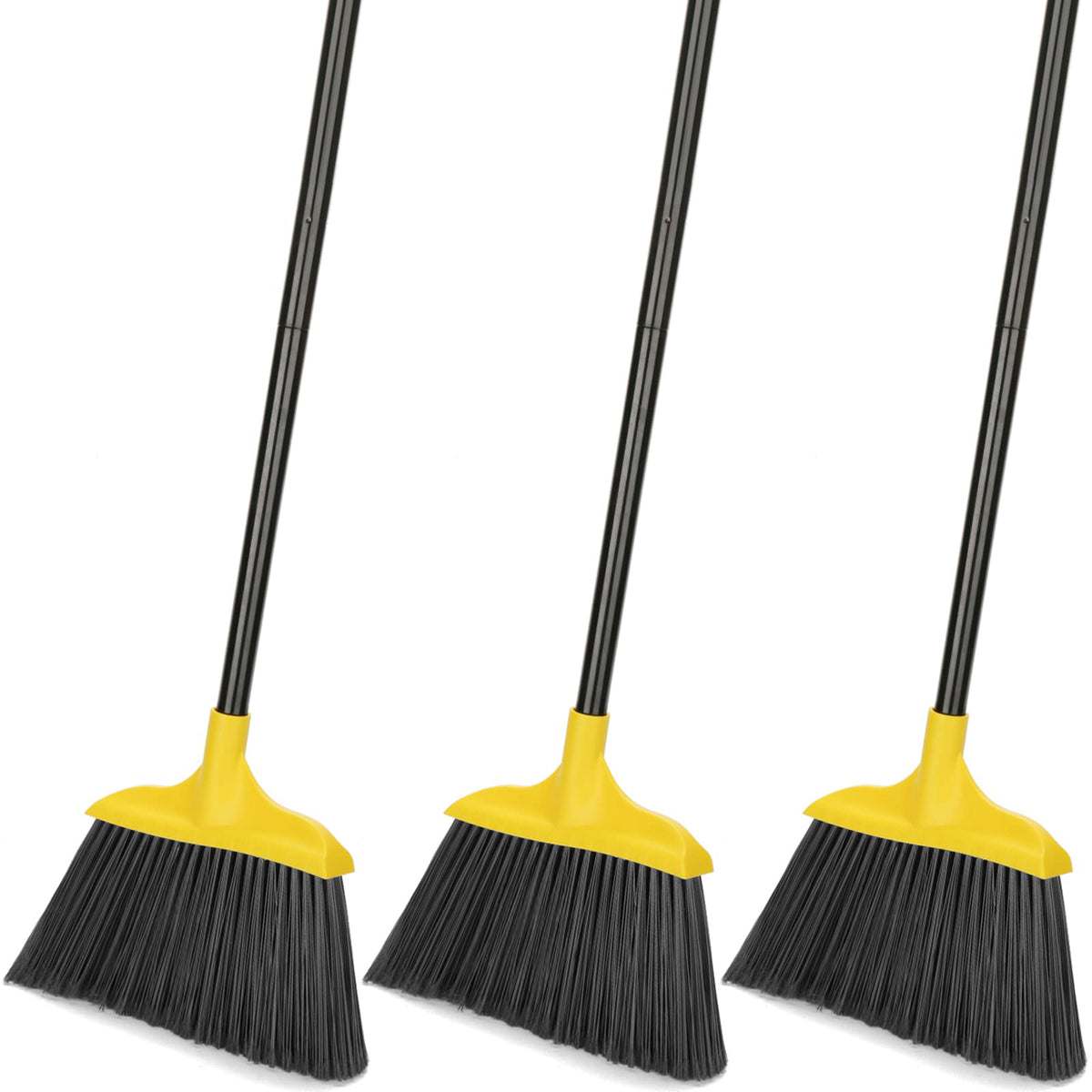 3 Pack Outdoor Broom Heavy (3 Count)