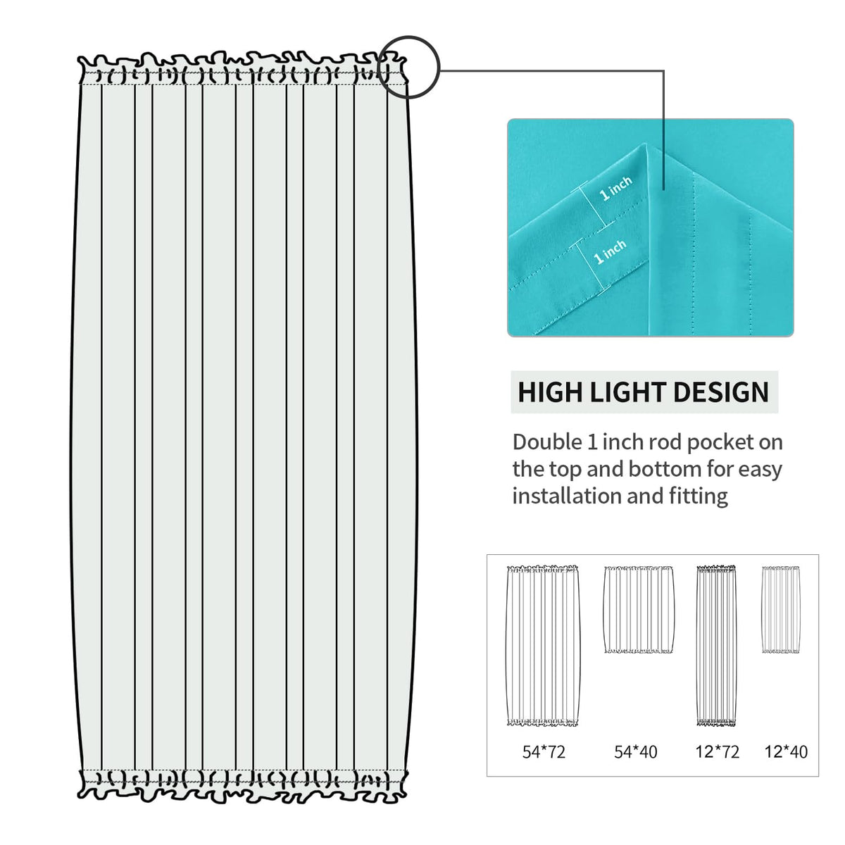 French Door Curtains