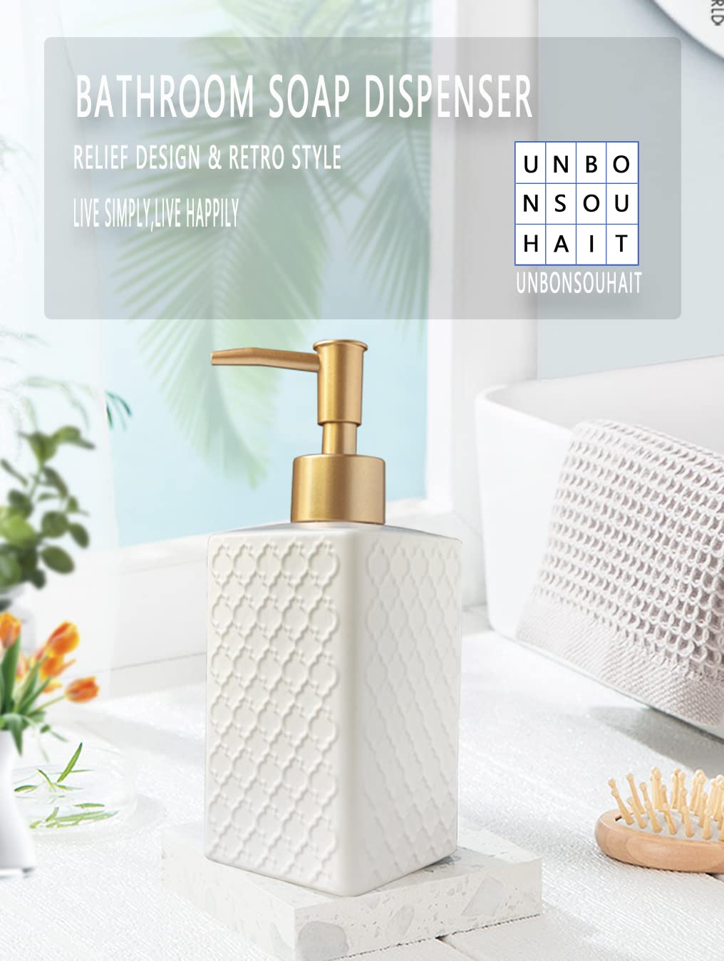 Gold Soap Dispenser for Bathroom