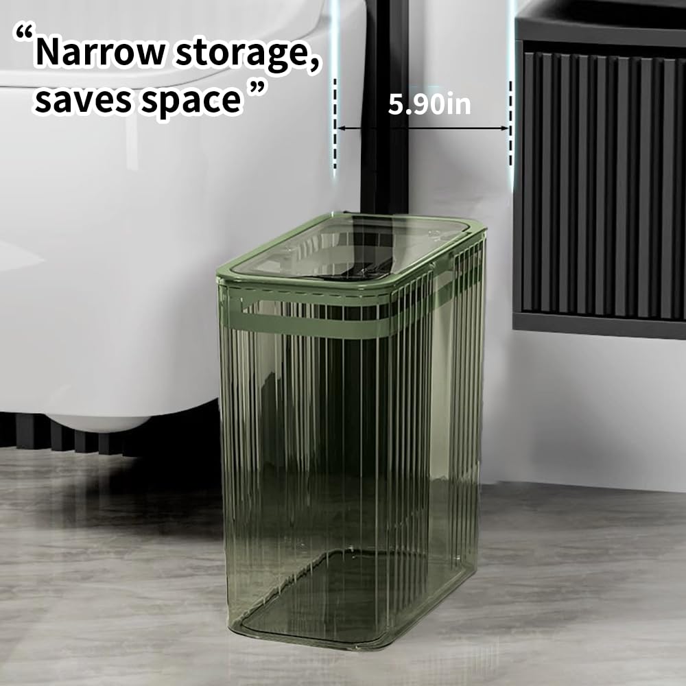 Bathroom Trash Cans with Lids