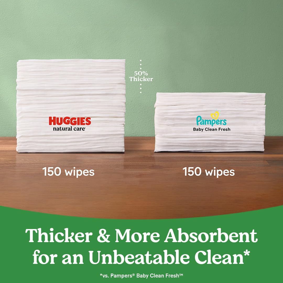 Natural Care Sensitive Baby Wipes (352 Count)