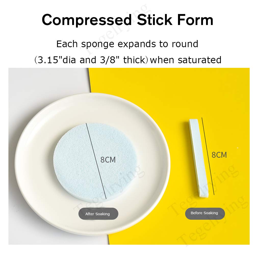 Facial Sponge Compressed (60 Count)