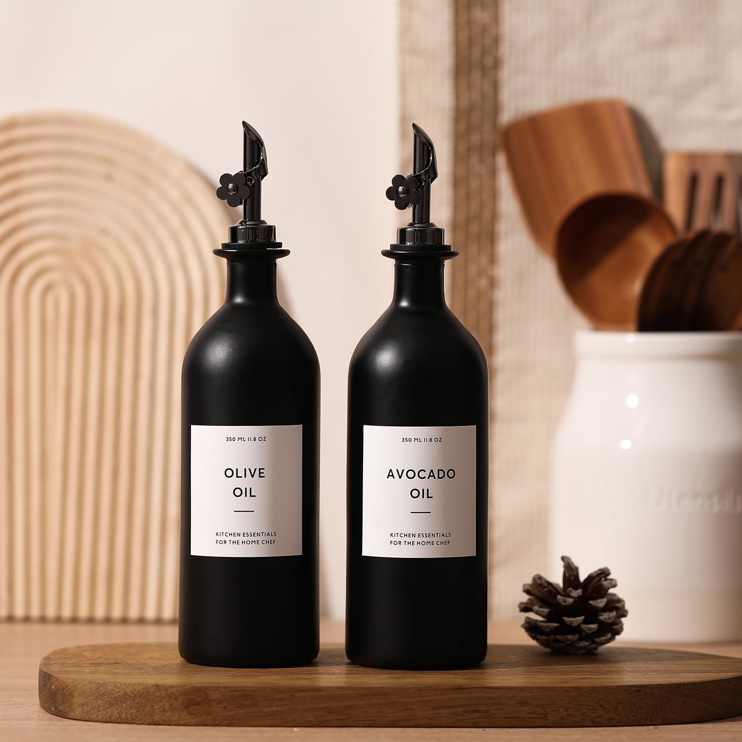 Olive Oil Dispenser for Kitchen (2 Count)