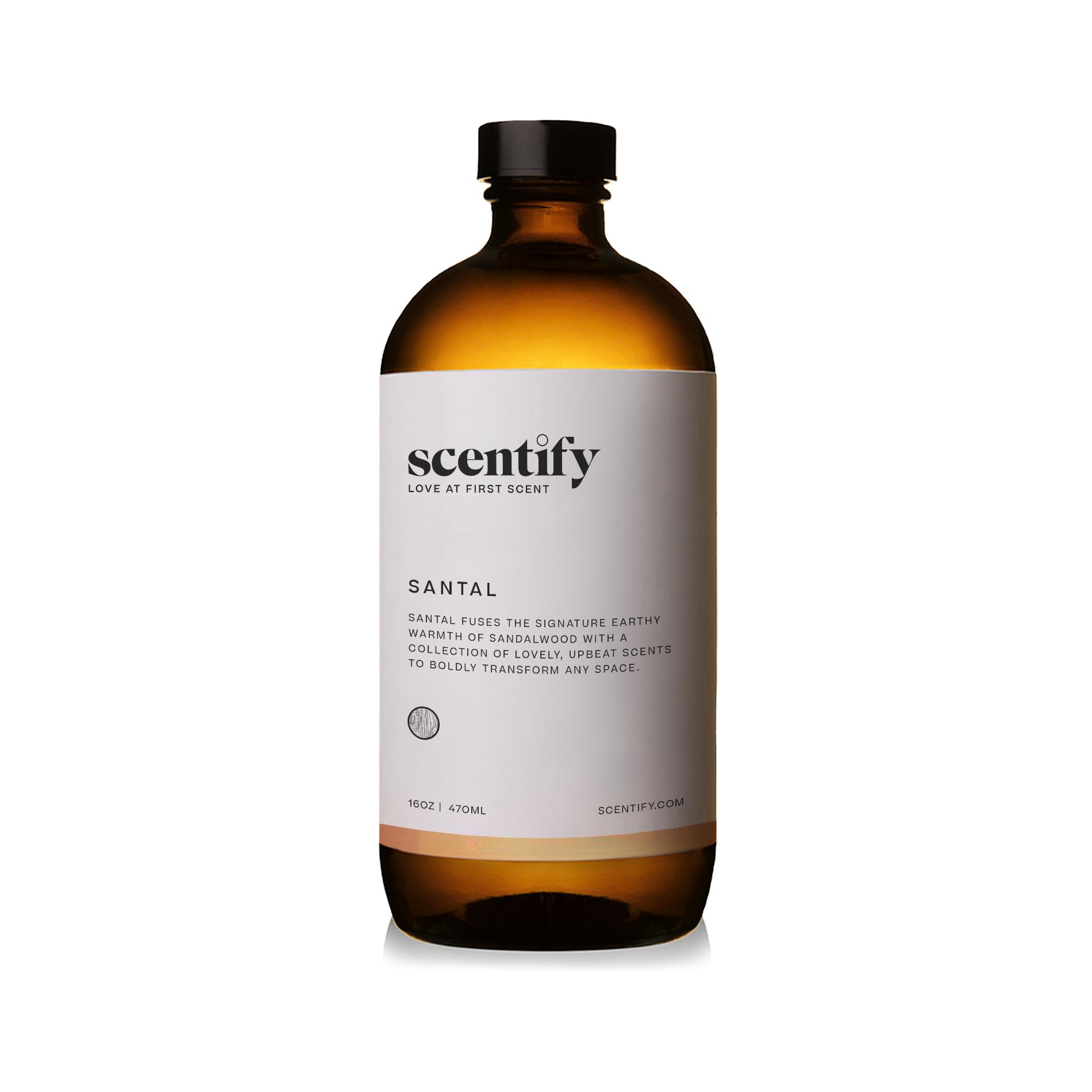 Santal Aroma Oil Refill Scent for Oil Diffusers (16 Fl Oz)