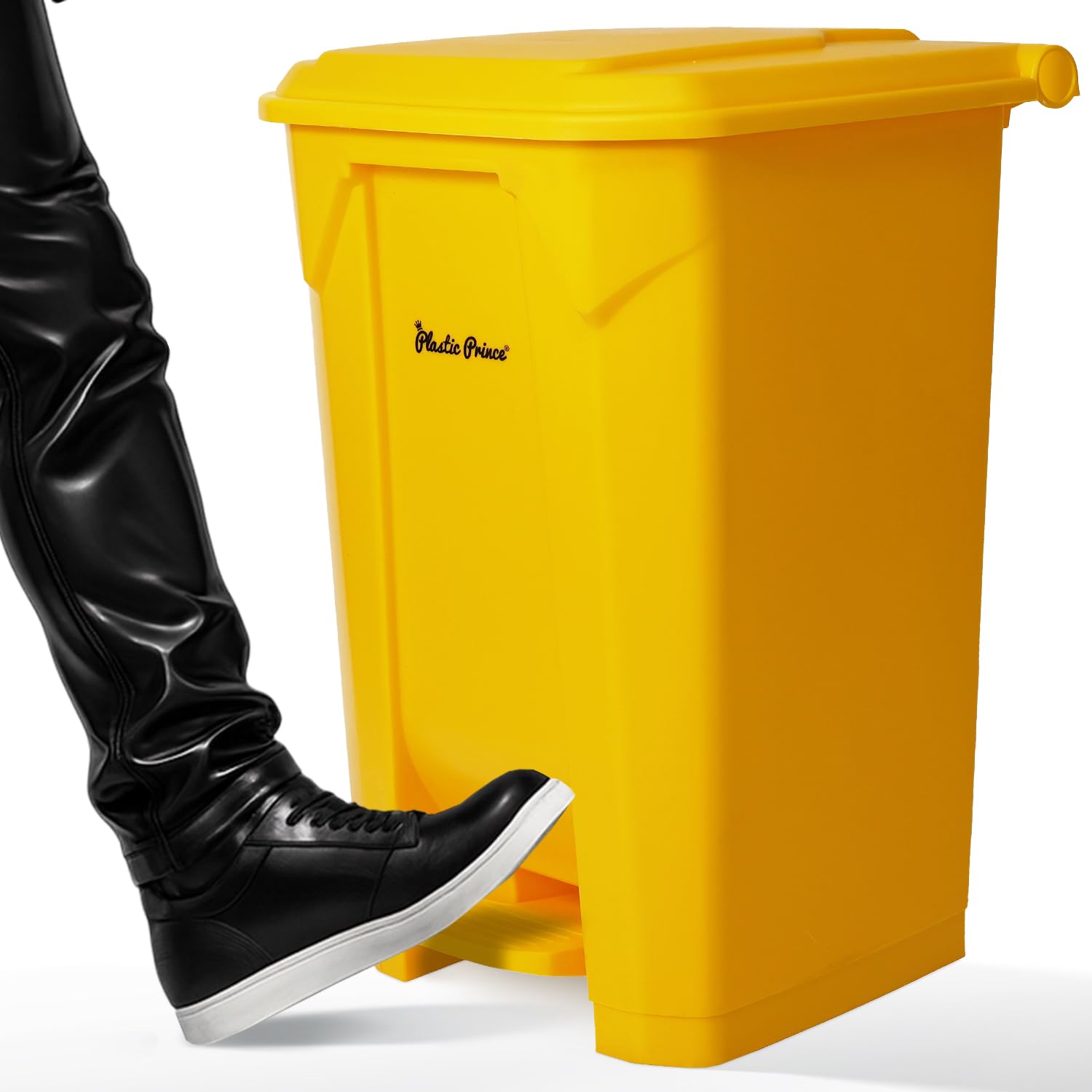 22 Gallon Kitchen Trash Can with Lid and Foot Pedal