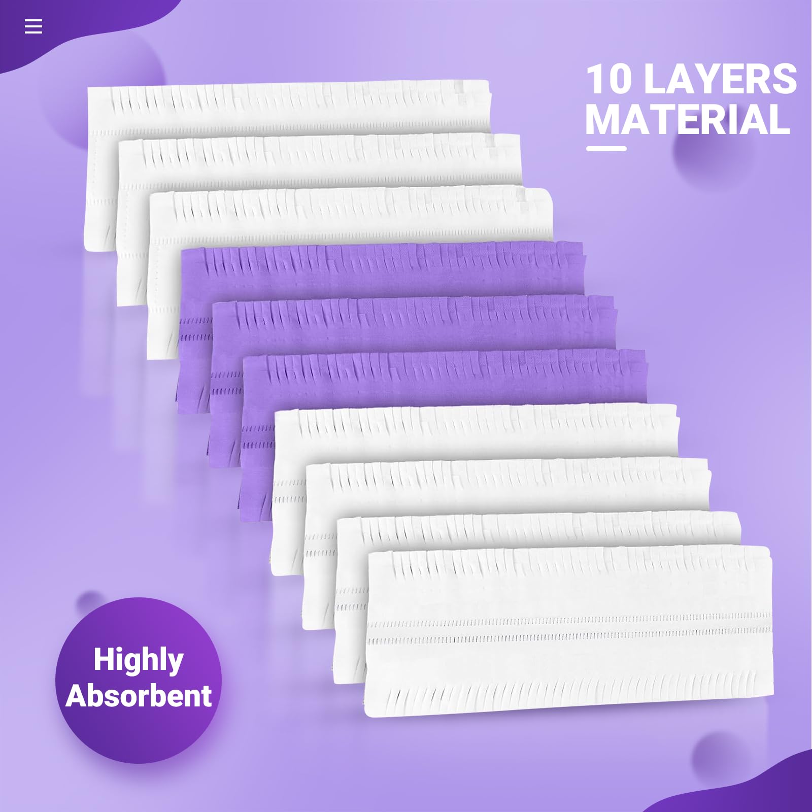 54 Count Disposable Power Mop Pads Refills Compatible with swiffer