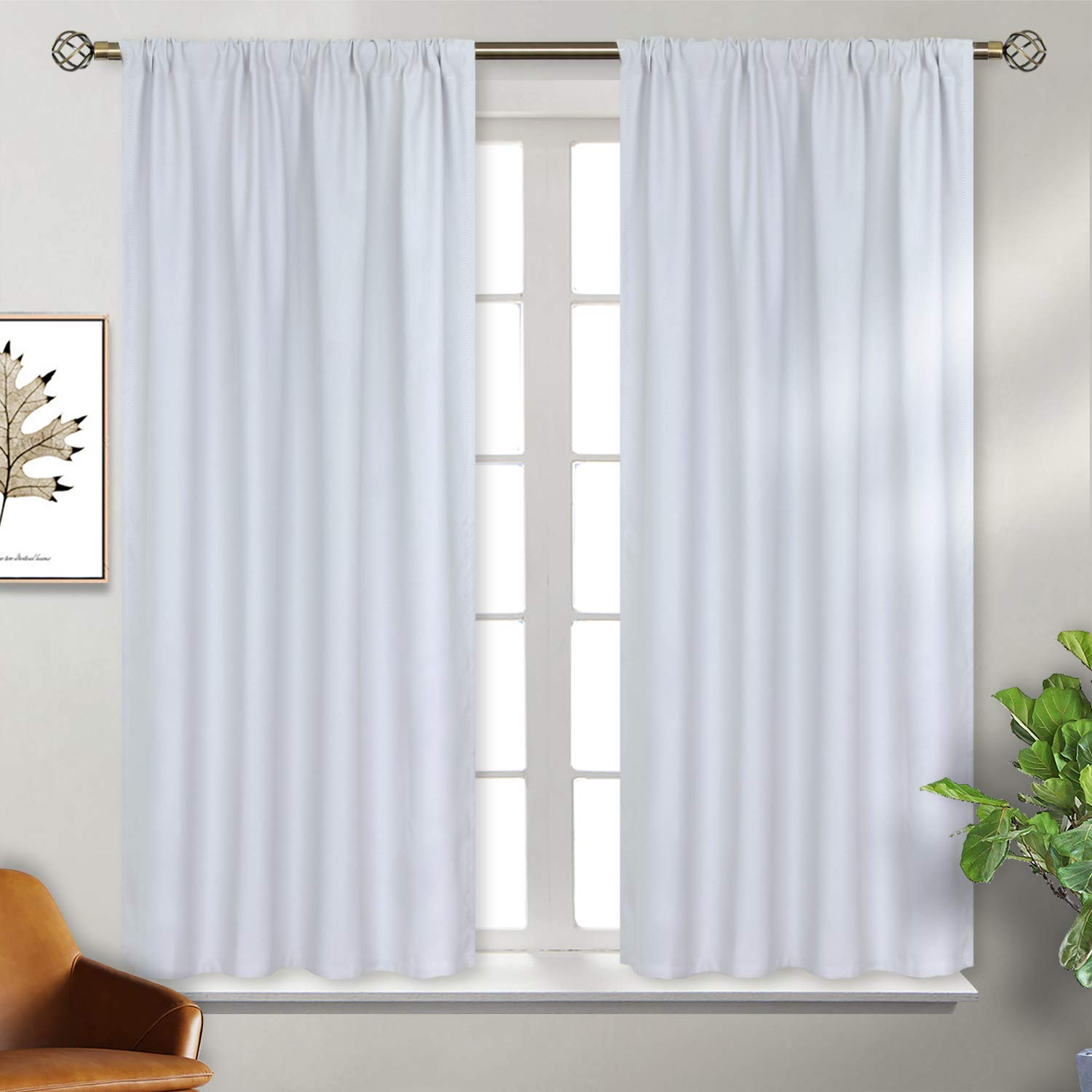 Room Darkening Curtains 45 Inch Length