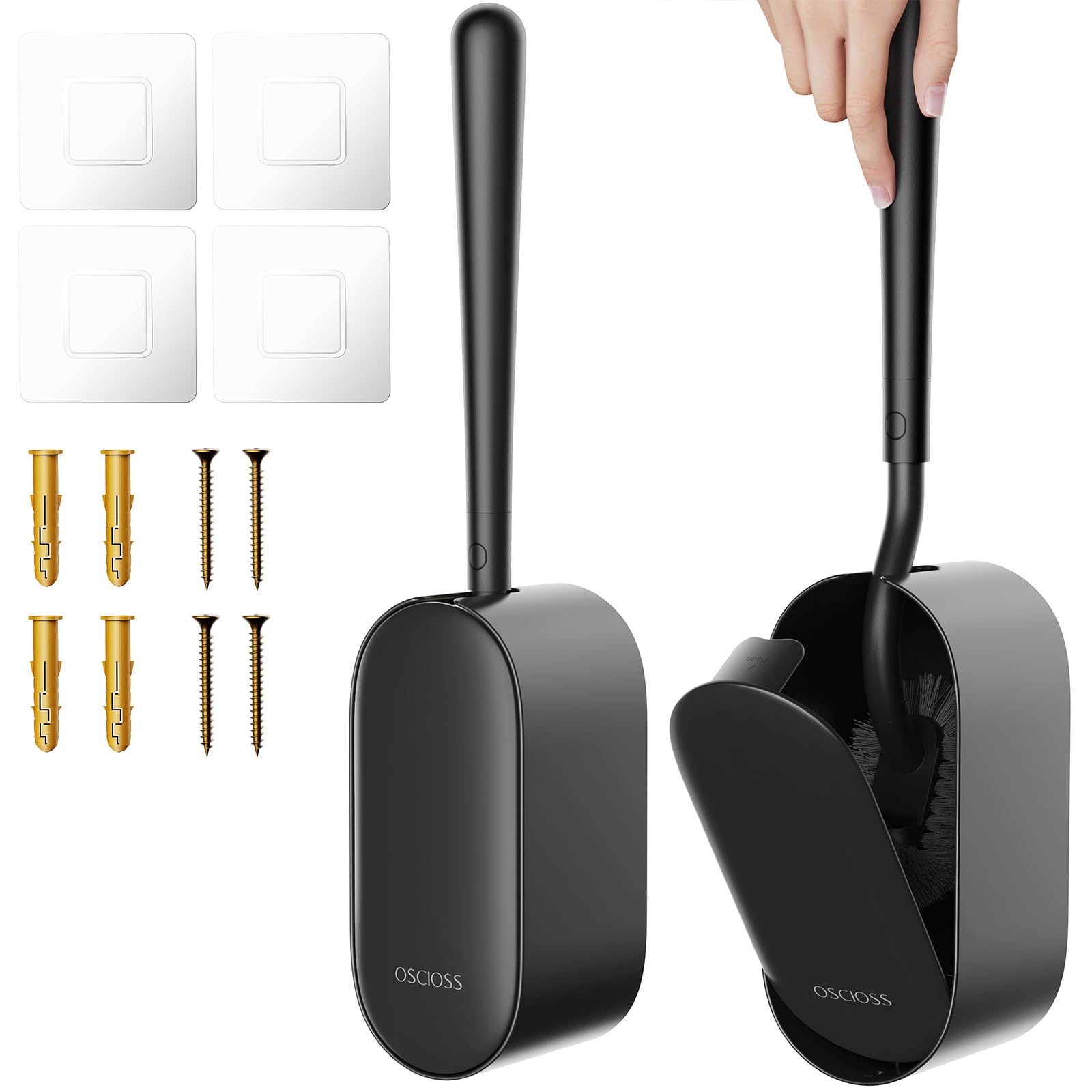 Toilet Bowl Brush and Holder