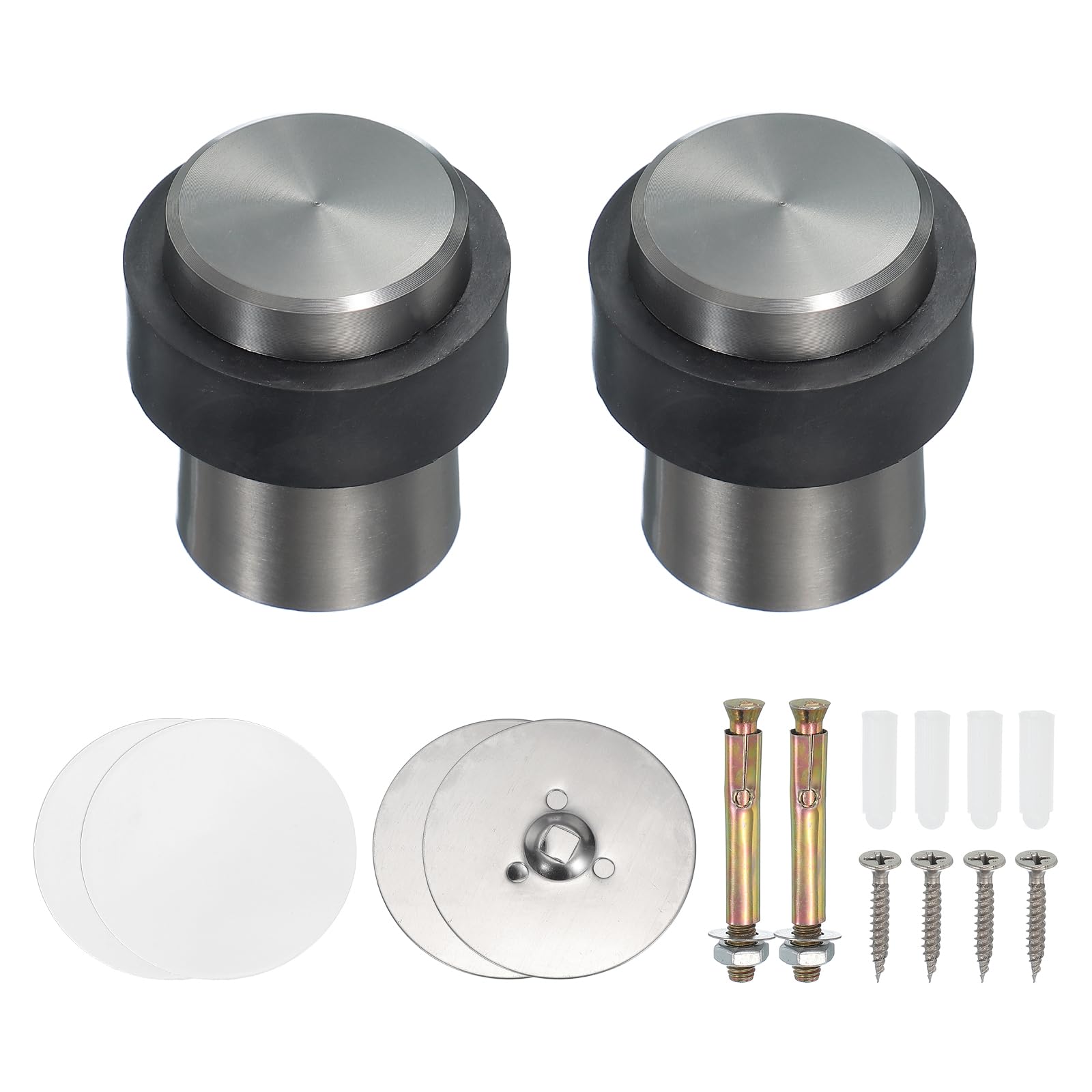 2Set Round Door Stoppers