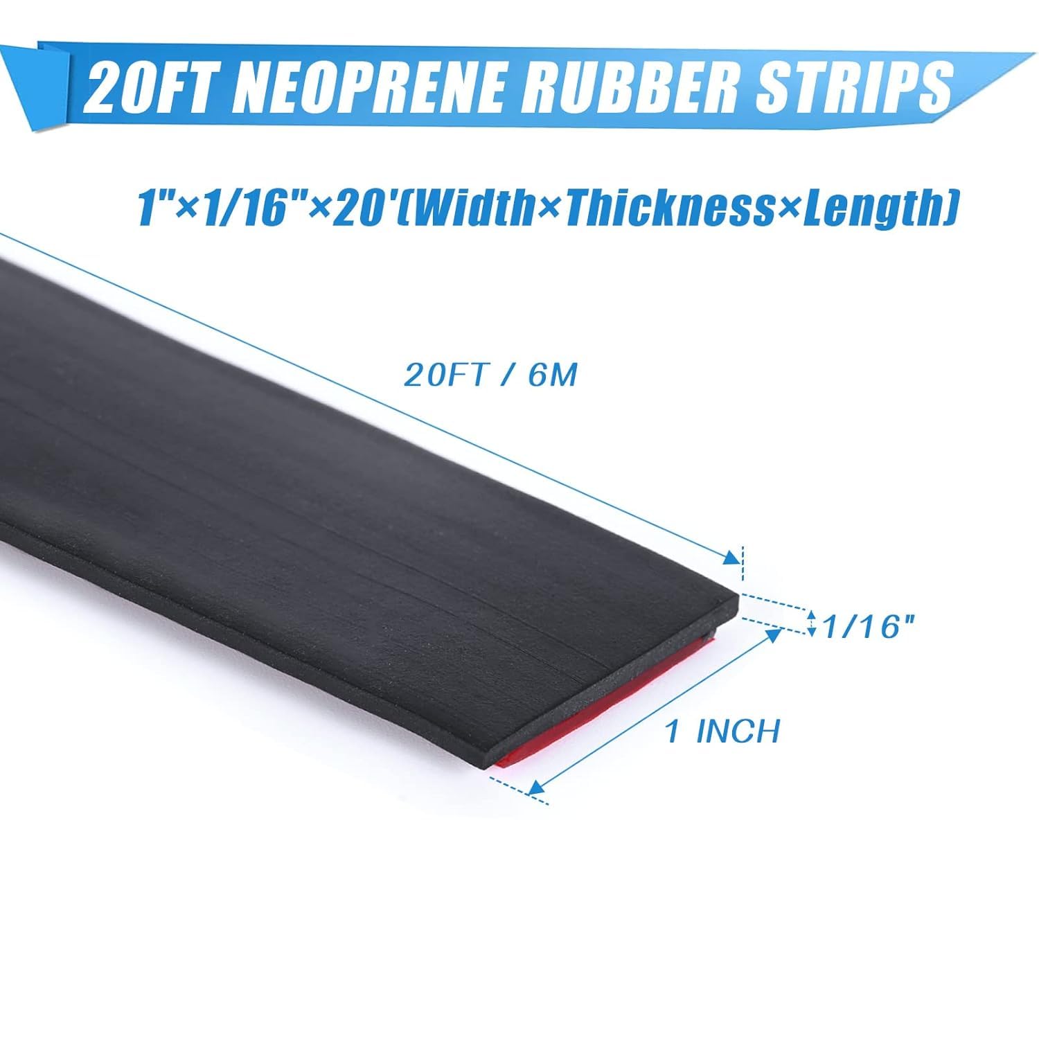 Adhesive Rubber Strips Neoprene Rubber Sheets