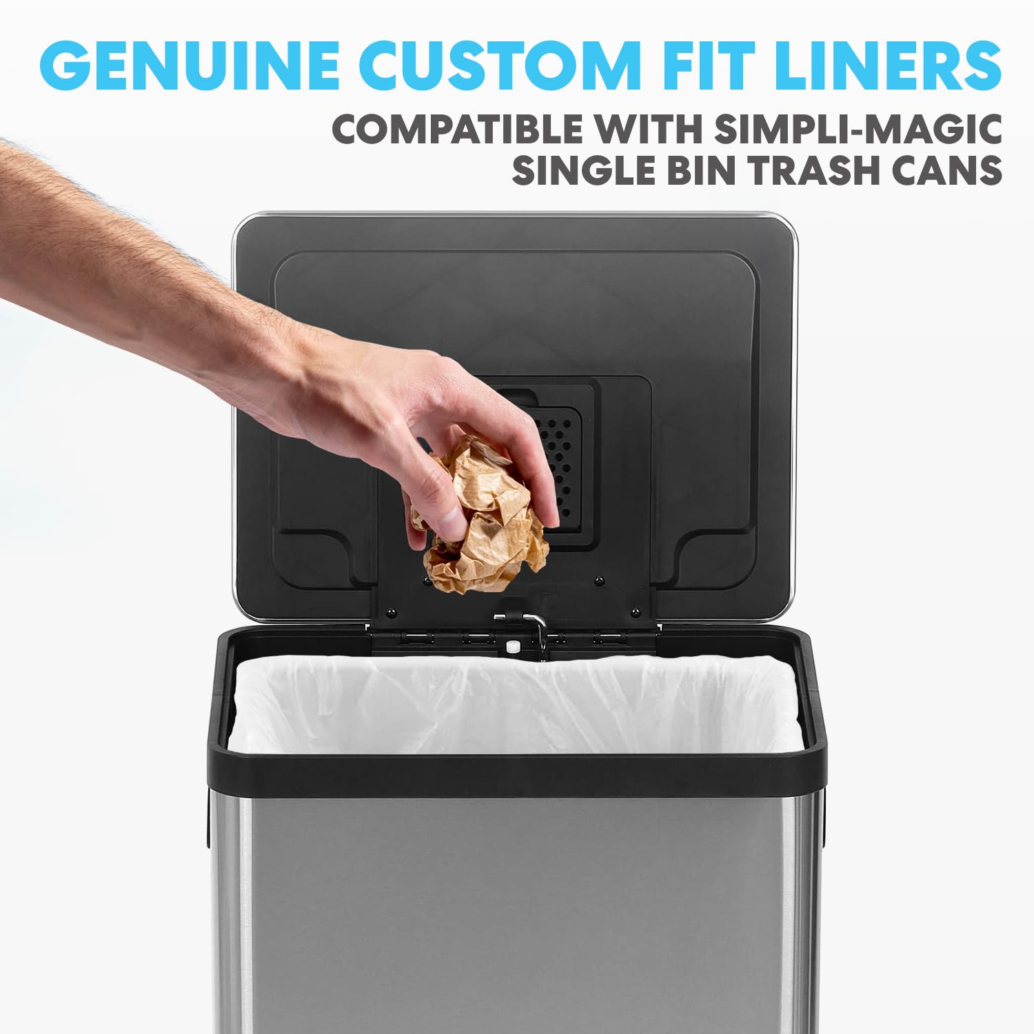 13 Gallon Drawstring Trash Bags (120 Count)