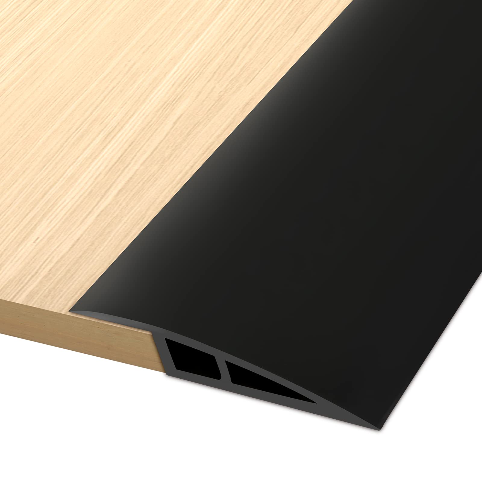 Vinyl Floor Transition Strip Self Adhesive Door Threshold Strip (3.3 Foot)