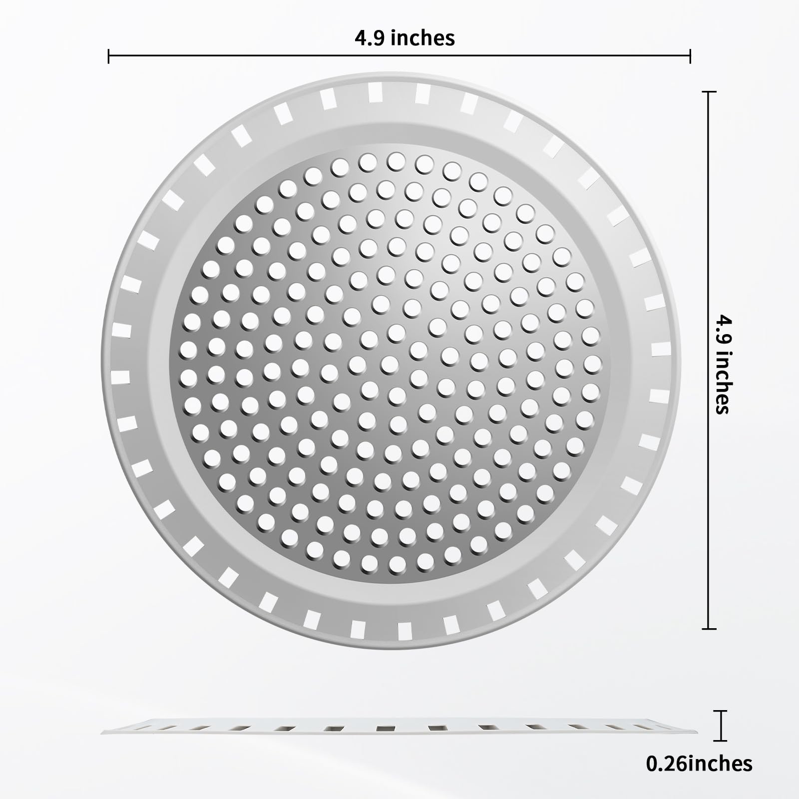 Shower Drain Hair Catcher (2 Count)