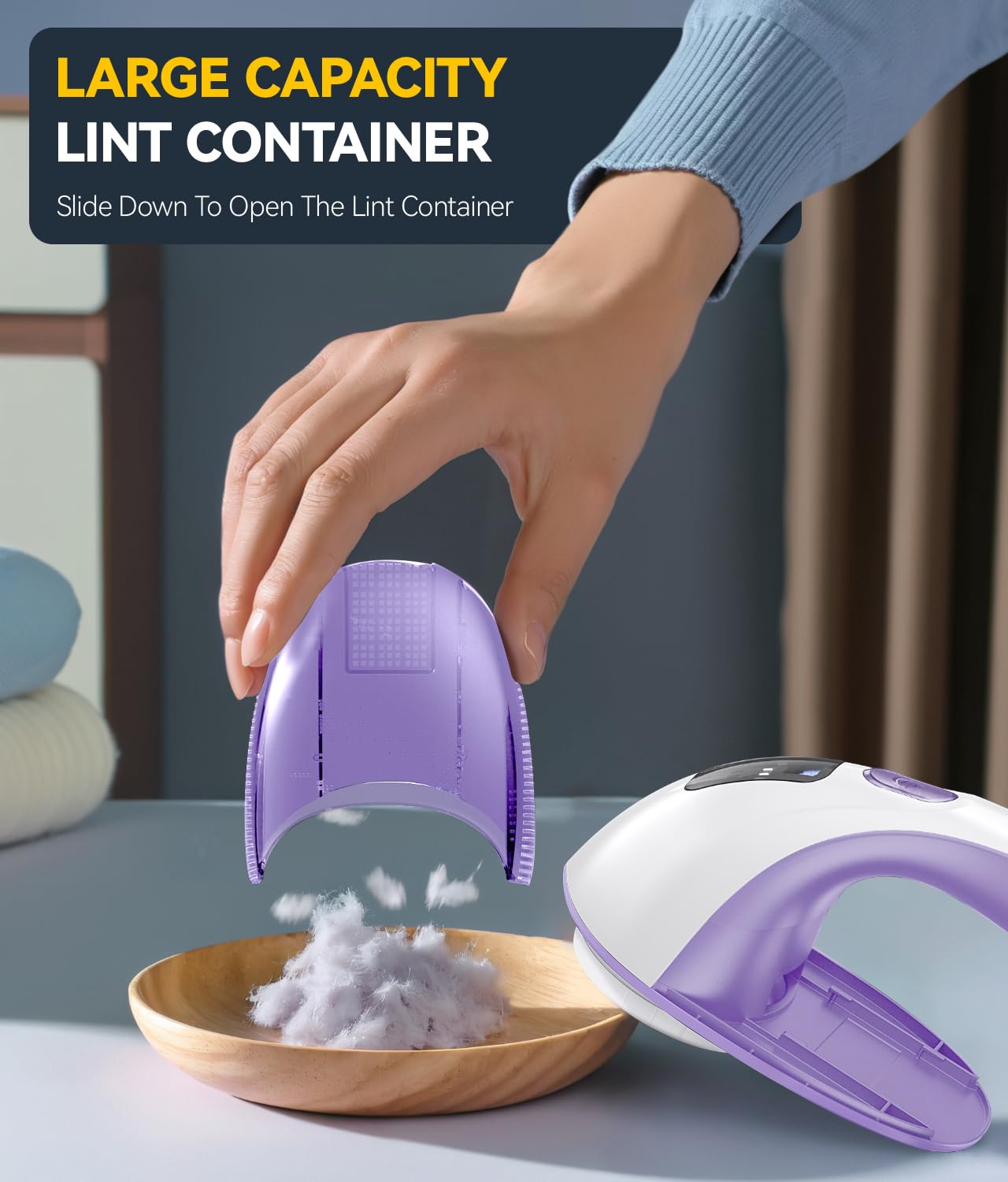 Rechargeable Fabric Shaver and Lint Remover