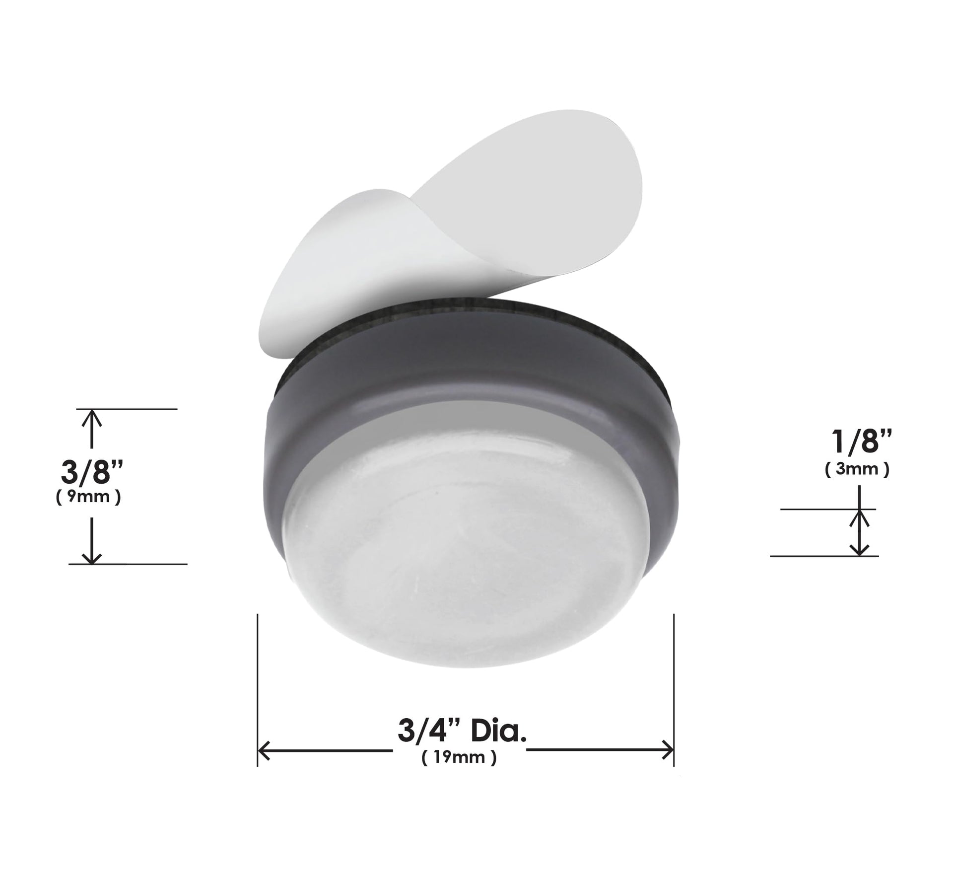 GorillaGlides Plastic Furniture Sliders