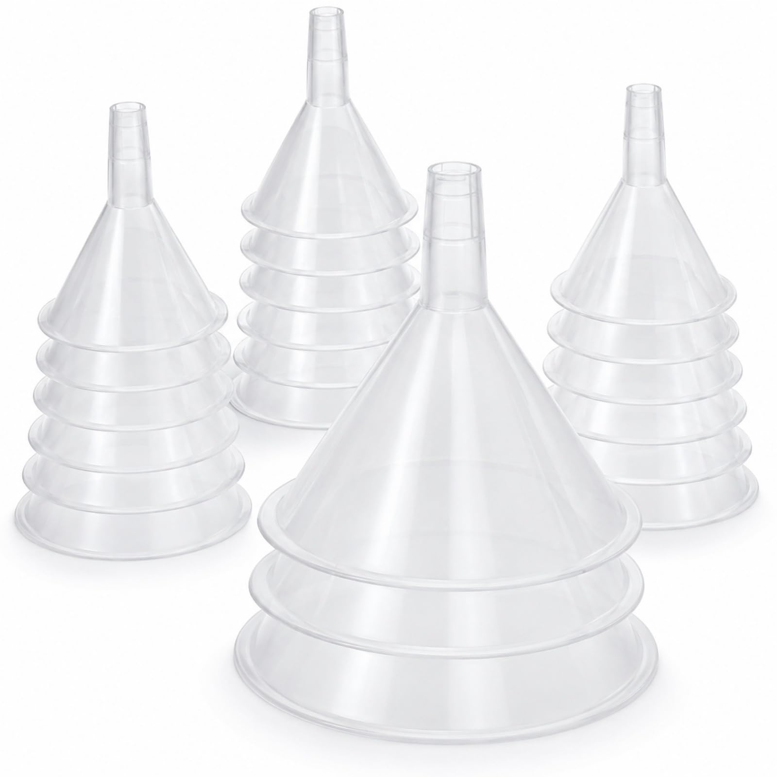 20 PCS Plastic Funnels Set