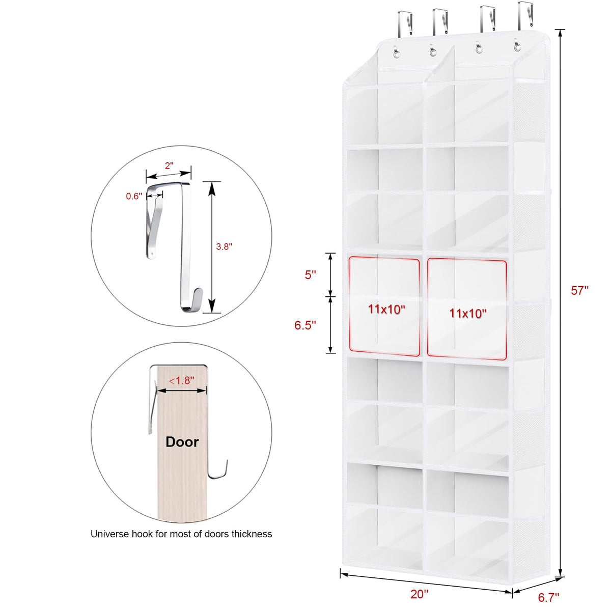Hanging Yarn Storage Organizer