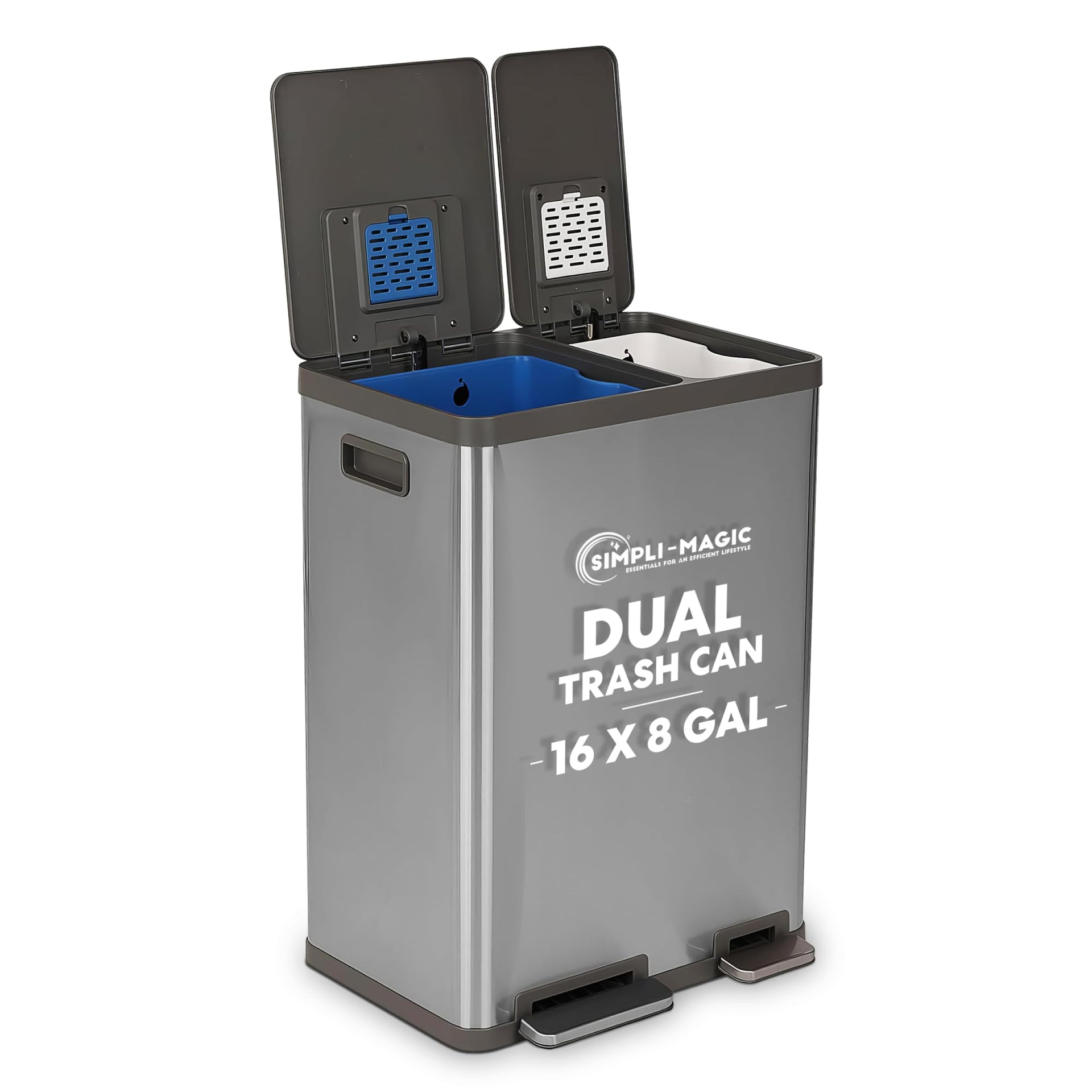 60 Liter 16 Gallon Rectangular Hands