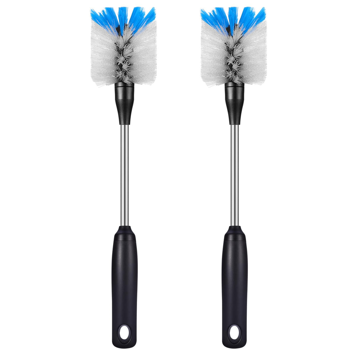 Stainless Steel Bottle Brush with Replaceable Head (2 Count) - ModHome Supplies