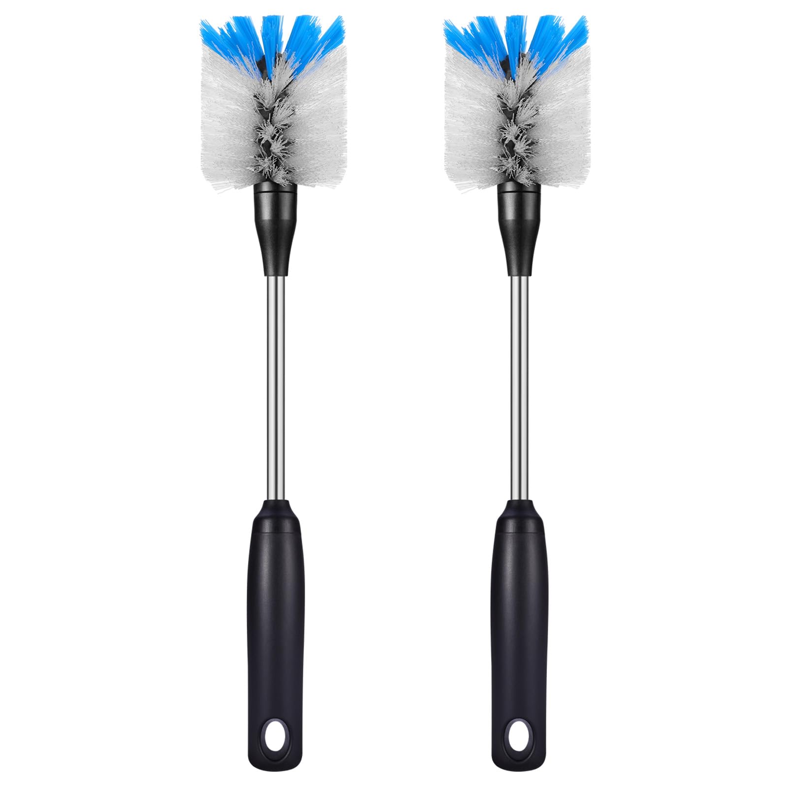 Stainless Steel Bottle Brush with Replaceable Head (2 Count) - ModHome Supplies