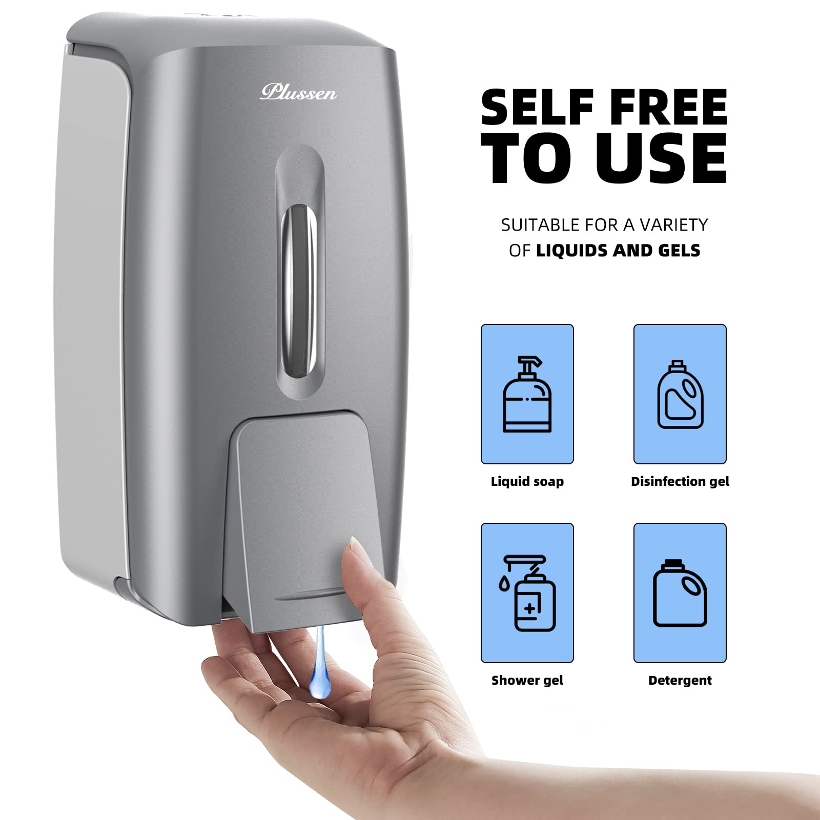 Commercial Wall Mount Soap Dispenser