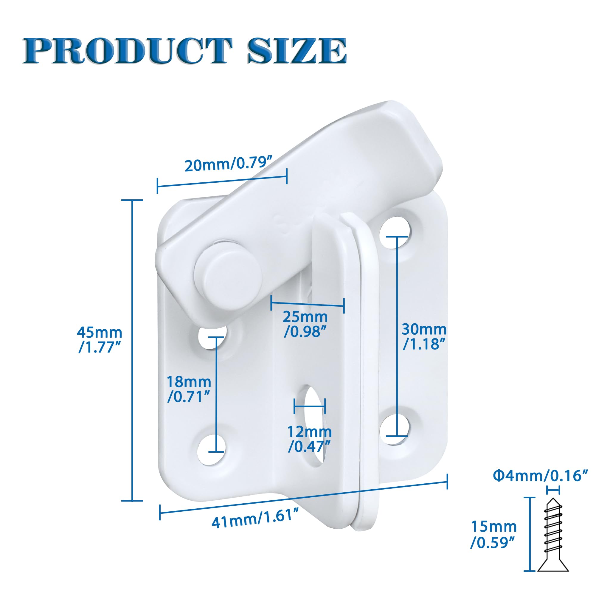 Flip Latch Door Latch Heavy Duty Gate Latch Barn Door Lock
