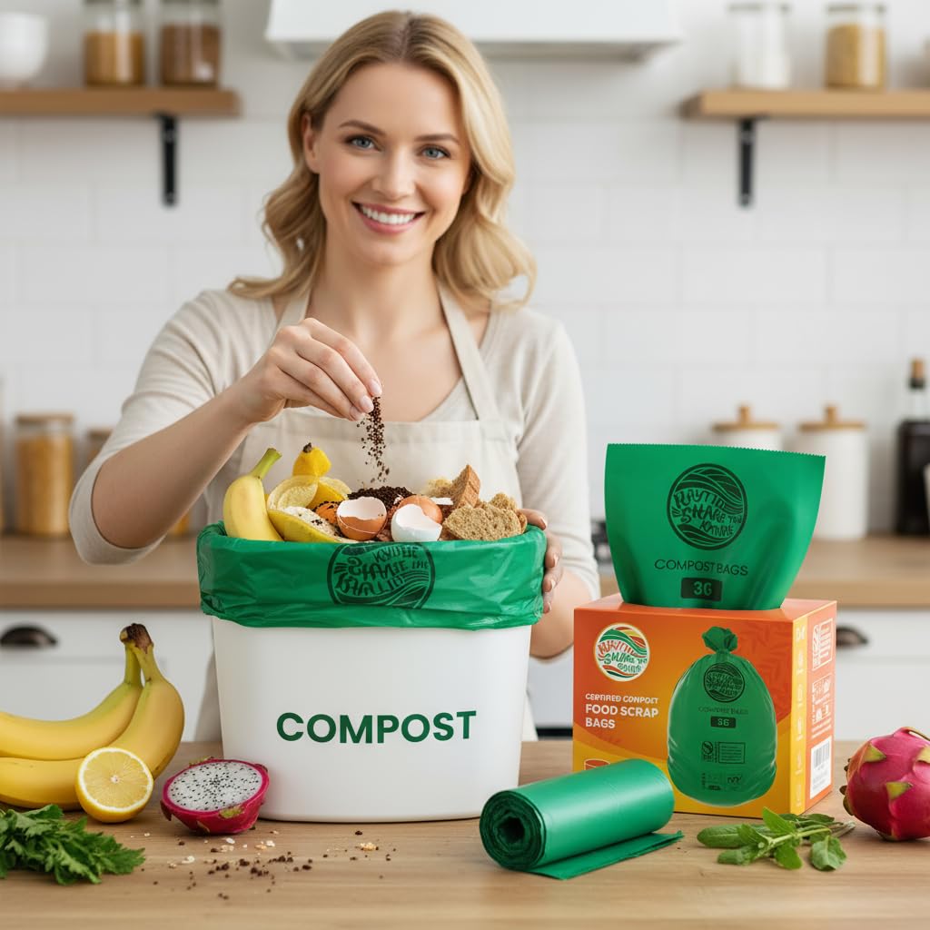 Compost Bags 3 Gallon (100 Count)