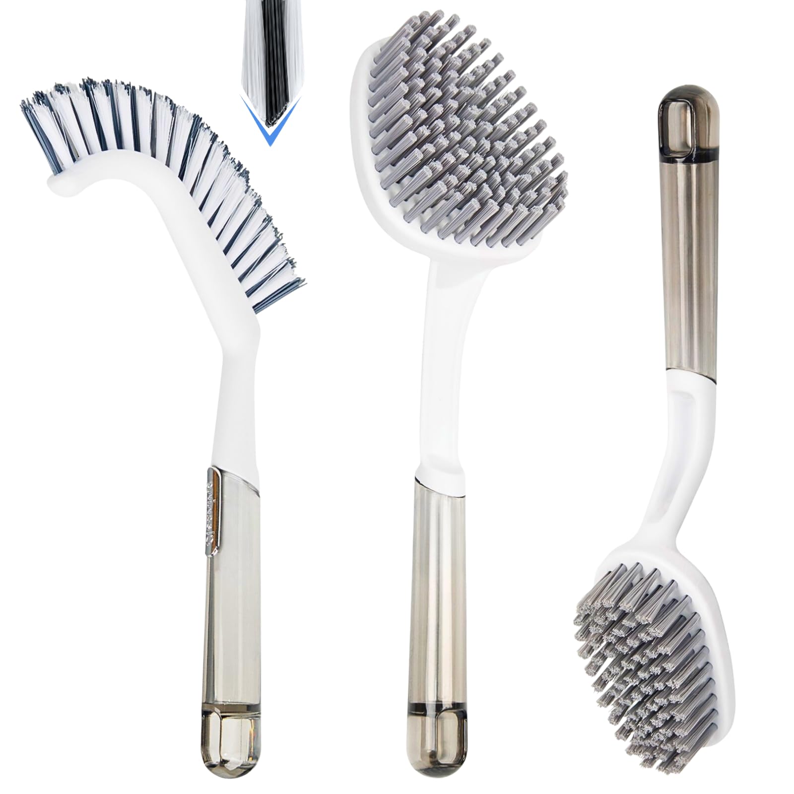 3 Pack Shower Brush for Cleaning (3 Count)