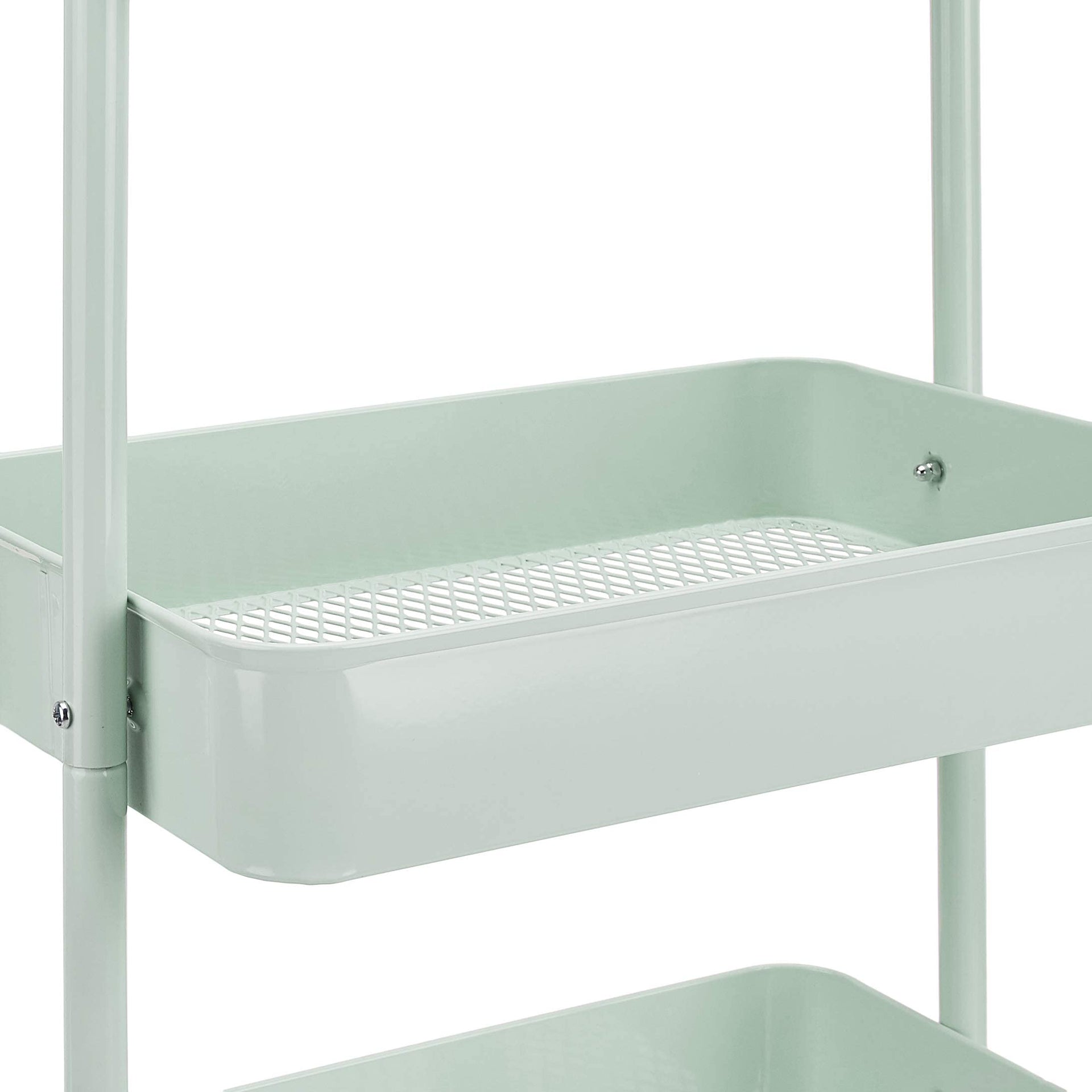 3 Tier Metal Rolling Utility Cart